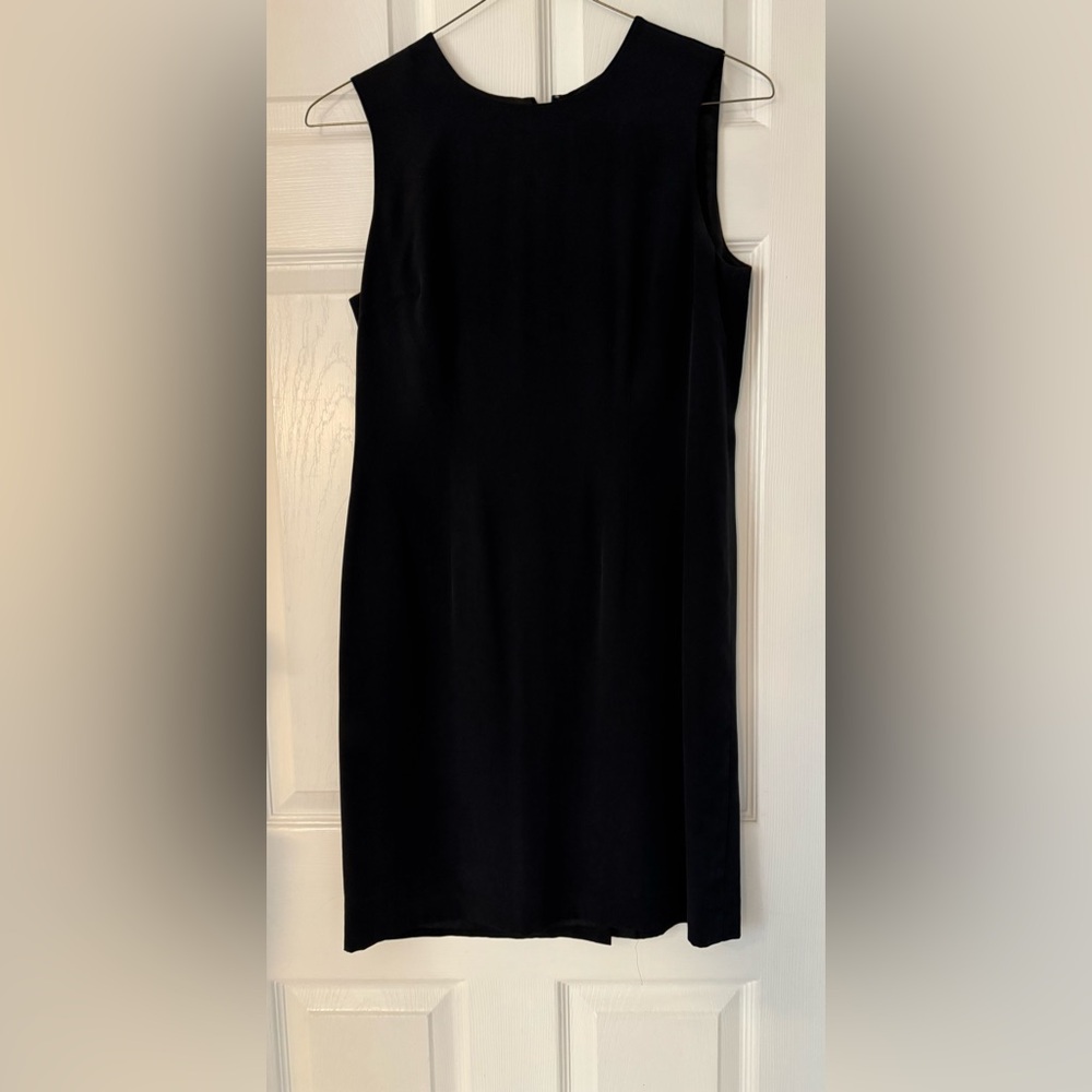 Talbots Black Sleeveless Dress